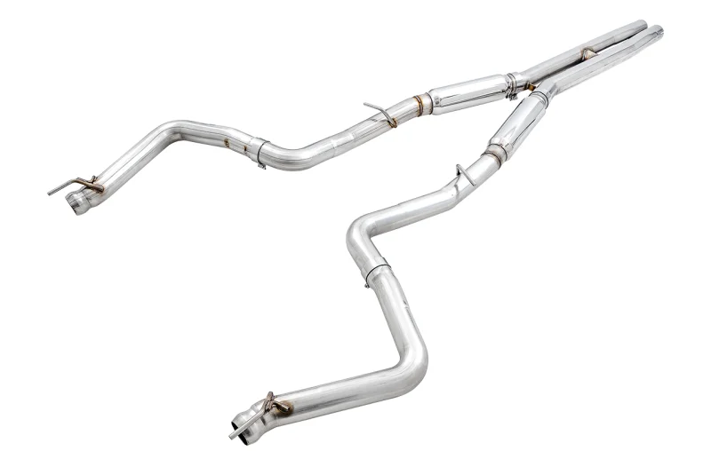 AWE Tuning 2015+ Dodge Challenger 6.4L/6.2L SC Track Edition Exhaust - Quad Chrome Silver Tips - Additional View 8