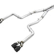 Load image into Gallery viewer, AWE Tuning 2015+ Dodge Challenger 6.4L/6.2L SC Track Edition Exhaust - Quad Diamond Black Tips - Main Product View
