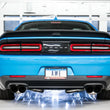 Load image into Gallery viewer, AWE Tuning 2015+ Dodge Challenger 6.4L/6.2L SC Track Edition Exhaust - Quad Diamond Black Tips - Additional View 5