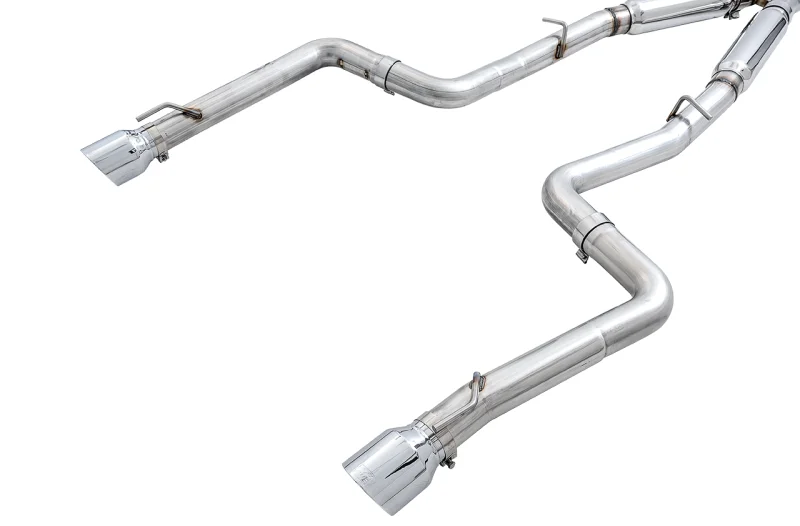 AWE Tuning 2015+ Dodge Charger 6.4L/6.2L Supercharged Track Edition Exhaust - Chrome Silver Tips - Additional View 6