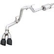 Load image into Gallery viewer, AWE Tuning 2015+ Ford F-150 0FG Single Exit Performance Exhaust System w/4.5in Diamond Black Tips - Main Product View