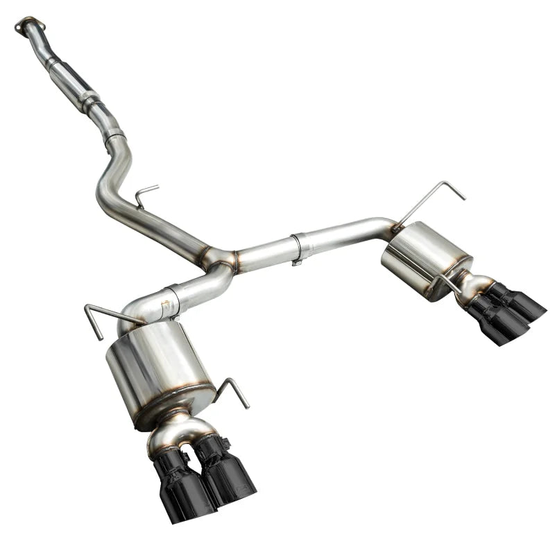 AWE Tuning 2015+ Subaru WRX VA Sedan Touring Edition Exhaust - Diamond Black Tips (102mm) - Additional View 5
