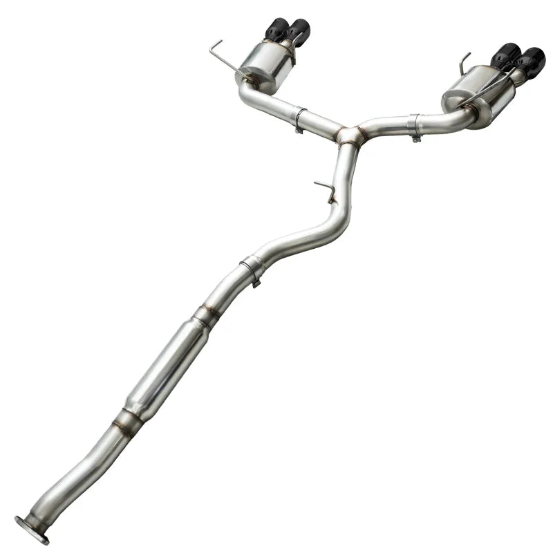 AWE Tuning 2015+ Subaru WRX VA Sedan Touring Edition Exhaust - Diamond Black Tips (102mm) - Additional View 6