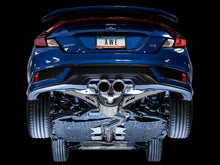 Load image into Gallery viewer, AWE Tuning 2016+ Honda Civic Si Touring Edition Exhaust w/Front Pipe &amp; Dual Chrome Silver Tips - Back View