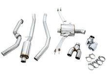 Load image into Gallery viewer, AWE Tuning 2016+ Honda Civic Si Touring Edition Exhaust w/Front Pipe &amp; Dual Chrome Silver Tips - Additional View 8