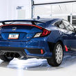 Load image into Gallery viewer, AWE Tuning 2016+ Honda Civic Si Touring Edition Exhaust w/Front Pipe &amp; Dual Diamond Black Tips - Back View