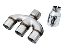 Load image into Gallery viewer, AWE Tuning 2016+ Honda Civic Si Touring Edition Exhaust w/Front Pipe &amp; Triple Chrome Silver Tips - Main Product View