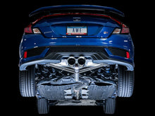 Load image into Gallery viewer, AWE Tuning 2016+ Honda Civic Si Track Edition Exhaust w/Front Pipe &amp; Dual Chrome Silver Tips - Side View
