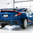 Load image into Gallery viewer, AWE Tuning 2016+ Honda Civic Si Track Edition Exhaust w/Front Pipe &amp; Dual Diamond Black Tips - Side View