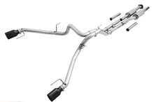 Load image into Gallery viewer, AWE Tuning 2017+ Ford Raptor 0 FG Performance Exhaust System - w/ Diamond Black Tips - Main Product View
