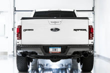Load image into Gallery viewer, AWE Tuning 2017+ Ford Raptor 0 FG Performance Exhaust System - w/ Diamond Black Tips - Installation View
