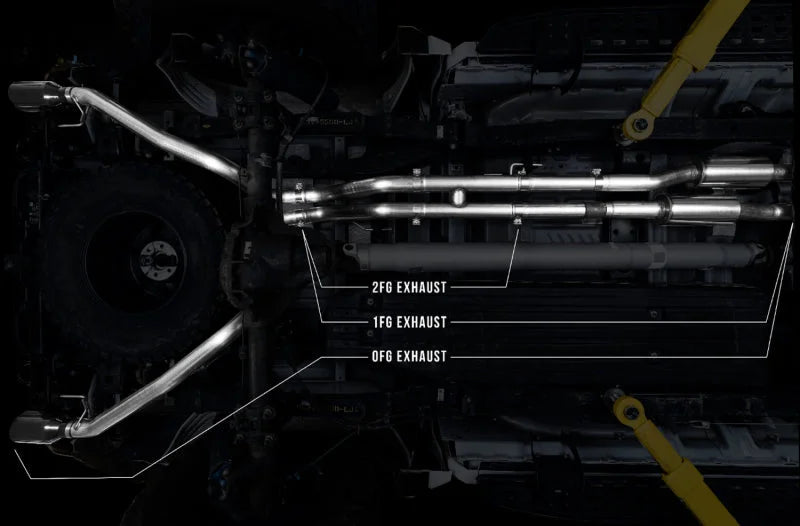 AWE Tuning 2017+ Ford Raptor 2 FG Performance H-Pipe - Detail View