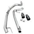 Load image into Gallery viewer, AWE Tuning 2017+ Ford Raptor Tailpipe Conversion Kit w/ Diamond Black Tips - Main Product View