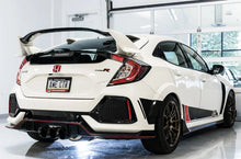 Load image into Gallery viewer, AWE Tuning 2017+ Honda Civic Type R Touring Edition Exhaust w/Front &amp; Mid Pipe - Diamond Blk Tips - Side View