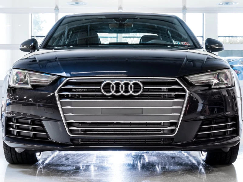 AWE Tuning 2018-2019 Audi B9 S4 / S5 Quattro 3.0T Cold Front Intercooler Kit - Back View