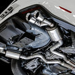 Load image into Gallery viewer, AWE Tuning 2018+ Ford Mustang GT (S550) Cat-back Exhaust - Touring Edition (Quad Chrome Silver Tips) - Side View