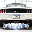 Load image into Gallery viewer, AWE Tuning 2018+ Ford Mustang GT (S550) Cat-back Exhaust - Touring Edition (Quad Chrome Silver Tips) - Back View
