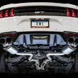 Load image into Gallery viewer, AWE Tuning 2018+ Ford Mustang GT (S550) Cat-back Exhaust - Touring Edition (Quad Chrome Silver Tips) - Additional View 5