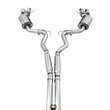 Load image into Gallery viewer, AWE Tuning 2018+ Ford Mustang GT (S550) Cat-back Exhaust - Touring Edition (Quad Chrome Silver Tips) - Additional View 8