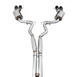 Load image into Gallery viewer, AWE Tuning 2018+ Ford Mustang GT (S550) Cat-back Exhaust - Touring Edition (Quad Diamond Black Tips) - Additional View 6