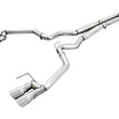 Load image into Gallery viewer, AWE Tuning 2018+ Ford Mustang GT (S550) Cat-back Exhaust - Track Edition (Quad Chrome Silver Tips) - Main Product View