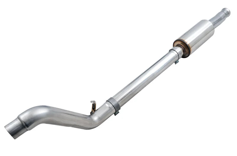 AWE Tuning 2018+ Jeep Wrangler JL/JLU 2.0T Resonated Mid Pipe - Main Product View