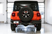 Load image into Gallery viewer, AWE Tuning 2018+ Jeep Wrangler JL/JLU Tread Edition Axle-Back Dual Exhaust - Chrome Silver Tips - Side View