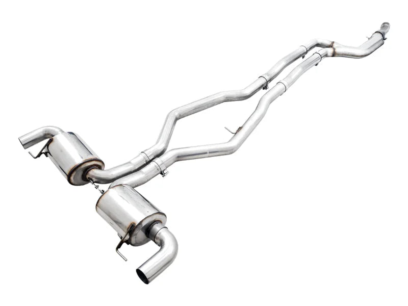 AWE Tuning 2019+ BMW M340i (G20) Non-Resonated Touring Edition Exhaust (Use OE Tips) - Main Product View