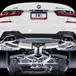 Load image into Gallery viewer, AWE Tuning 2019+ BMW M340i (G20) Non-Resonated Touring Edition Exhaust (Use OE Tips) - Side View