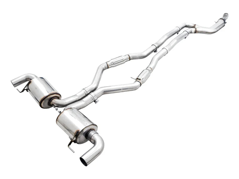 AWE Tuning 2019+ BMW M340i (G20) Resonated Touring Edition Exhaust (Use OE Tips) - Main Product View