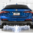 Load image into Gallery viewer, AWE Tuning 2019+ BMW M340i (G20) Resonated Touring Edition Exhaust - Quad Diamond Black Tips - Back View