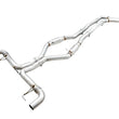 Load image into Gallery viewer, AWE Tuning 2019+ BMW M340i (G20) Track Edition Exhaust (Use OE Tips) - Main Product View
