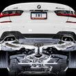 Load image into Gallery viewer, AWE Tuning 2019+ BMW M340i (G20) Track Edition Exhaust (Use OE Tips) - Side View