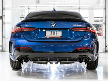 Load image into Gallery viewer, AWE Tuning 2019+ BMW M340i (G20) Track Edition Exhaust - Quad Diamond Black Tips - Installation View