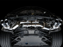 Load image into Gallery viewer, AWE Tuning 2020 Chevrolet Corvette (C8) Touring Edition Exhaust - Quad Chrome Silver Tips - Back View