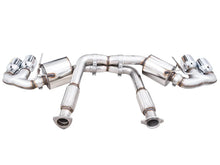 Load image into Gallery viewer, AWE Tuning 2020 Chevrolet Corvette (C8) Touring Edition Exhaust - Quad Chrome Silver Tips - Additional View 10