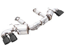 Load image into Gallery viewer, AWE Tuning 2020 Chevrolet Corvette (C8) Touring Edition Exhaust - Quad Diamond Black Tips - Main Product View