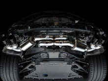 Load image into Gallery viewer, AWE Tuning 2020 Chevrolet Corvette (C8) Touring Edition Exhaust - Quad Diamond Black Tips - Additional View 8
