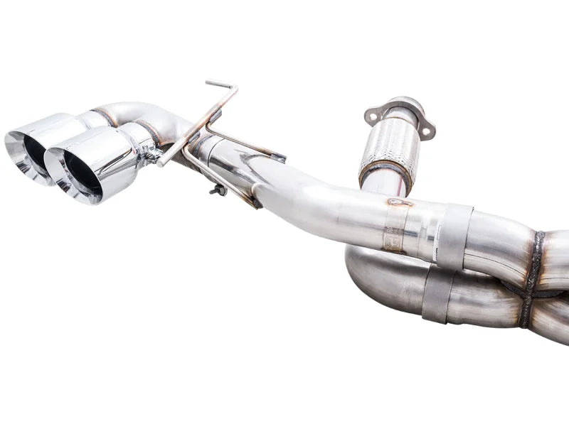 AWE Tuning 2020 Chevrolet Corvette (C8) Track Edition Exhaust - Quad Chrome Silver Tips - Additional View 10