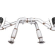 Load image into Gallery viewer, AWE Tuning 2020 Chevrolet Corvette (C8) Track Edition Exhaust - Quad Diamond Black Tips - Additional View 5