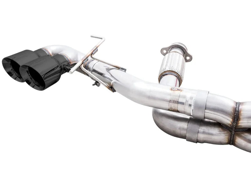 AWE Tuning 2020 Chevrolet Corvette (C8) Track Edition Exhaust - Quad Diamond Black Tips - Additional View 9