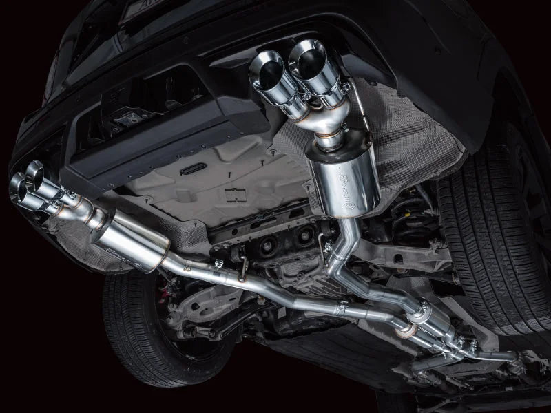 AWE Tuning 2020+ Ford Explorer ST Touring Edition Exhaust w/ Chrome Silver Tips - Additional View 7