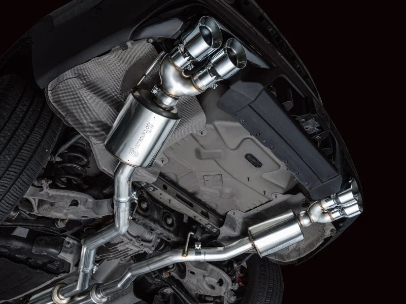 AWE Tuning 2020+ Ford Explorer ST Touring Edition Exhaust w/ Chrome Silver Tips - Additional View 8