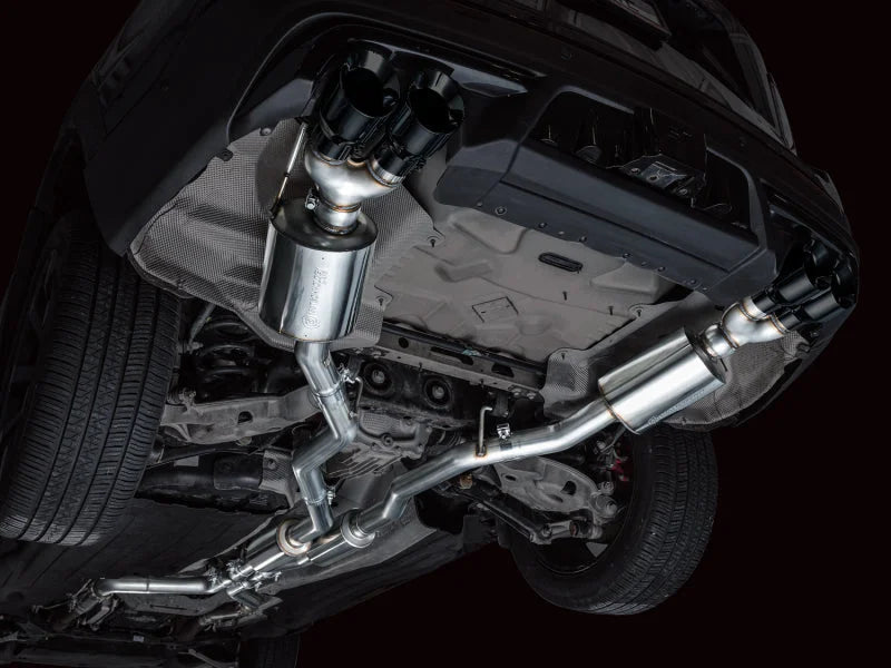 AWE Tuning 2020+ Ford Explorer ST Touring Edition Exhaust w/ Diamond Black Tips - Additional View 9