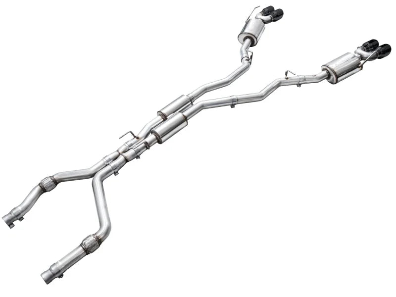 AWE Tuning 2020+ Ford Explorer ST Touring Edition Exhaust w/ Diamond Black Tips - Additional View 15