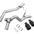 Load image into Gallery viewer, AWE Tuning 2020+ Jeep Gladiator 3.6L Trail-to-Tread (Dual Exhaust) Conversion Kit w/Diamond Blk Tips - Main Product View