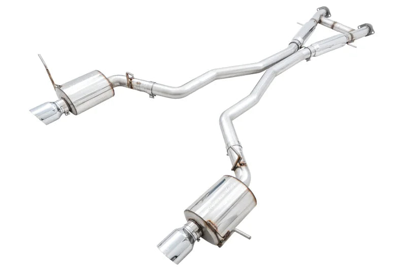 AWE Tuning 2020 Jeep Grand Cherokee SRT Touring Edition Exhaust - Chrome Silver Tips - Main Product View