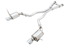 Load image into Gallery viewer, AWE Tuning 2020 Jeep Grand Cherokee SRT Touring Edition Exhaust - Chrome Silver Tips - Main Product View