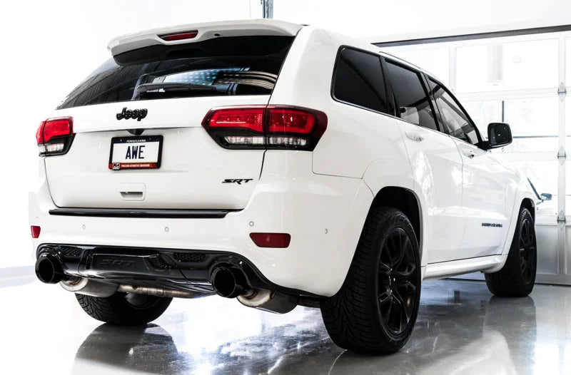 AWE Tuning 2020 Jeep Grand Cherokee SRT Touring Edition Exhaust - Chrome Silver Tips - Additional View 5