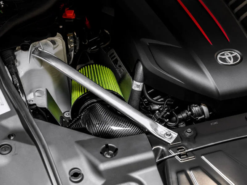 AWE Tuning 2020+ Toyota GR Supra S-FLO Carbon Intake - Side View